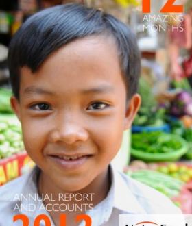 VisionFund Annual Report FY12 Cover
