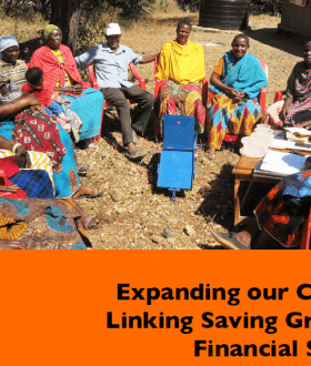 Savings group report cover