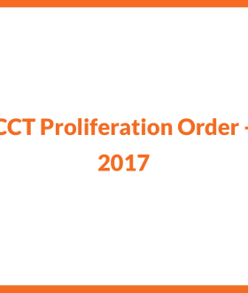 CCCT Proliferation Order – 1 – 2017