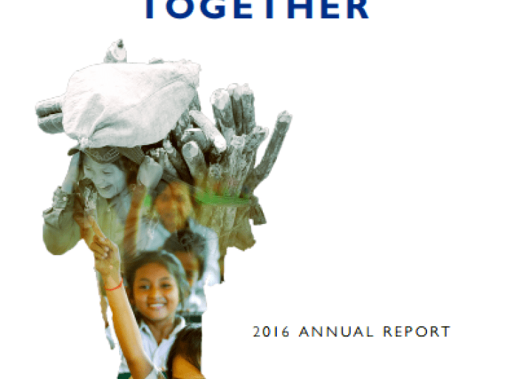 VisionFund Annual Report FY16 Cover