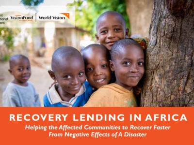 Recovery lending report cover