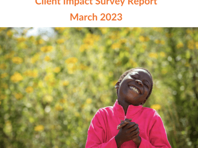 VisionFund Kenya Client Impact Survey Report