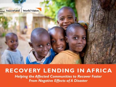 Recovery lending report cover