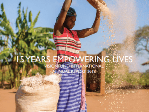 VisionFund Annual Report FY18 Cover