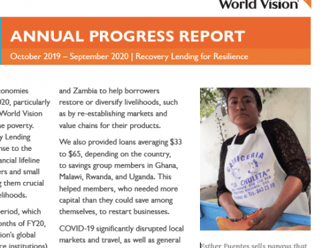 RLR Annual Progress report Oct 2019-Sept 2020