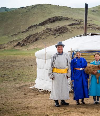 Mongolia family 