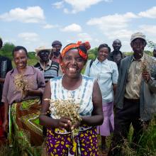 Group of farmers in Kenya